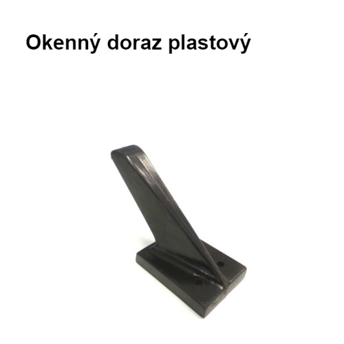 Okenný doraz plastový